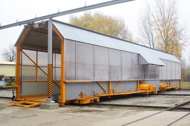 Przesuwnica do wagonów