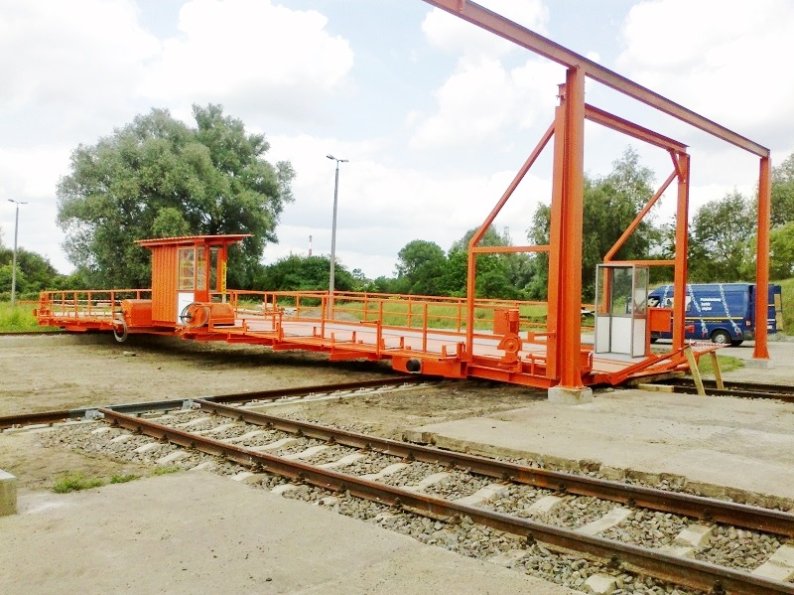 Przesuwnica do wagonów