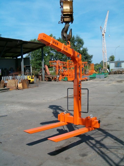 Pallet transport clamp type WPA