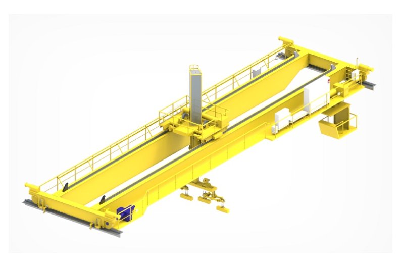 Special solution - automated steel element transport system