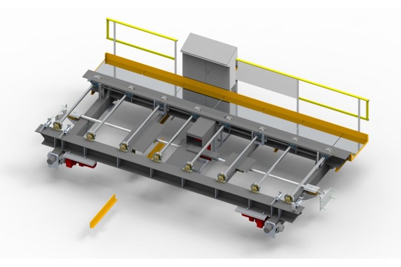 System do transportu form odlewniczych