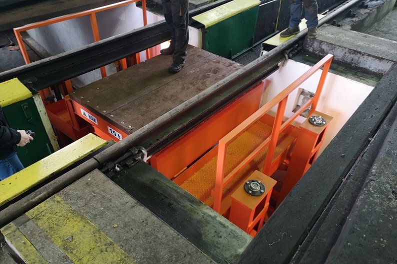 Traction Turntable for Wheel Sets