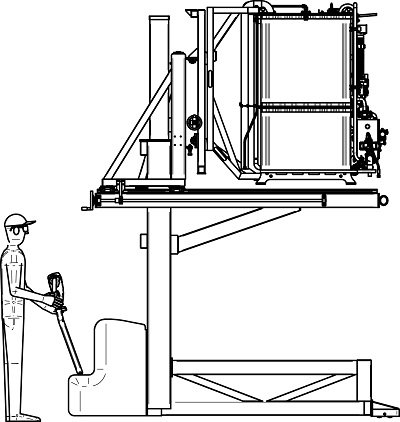 Service Device for Bioreactor