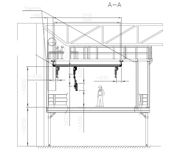 Track System for Material Handling Equipment