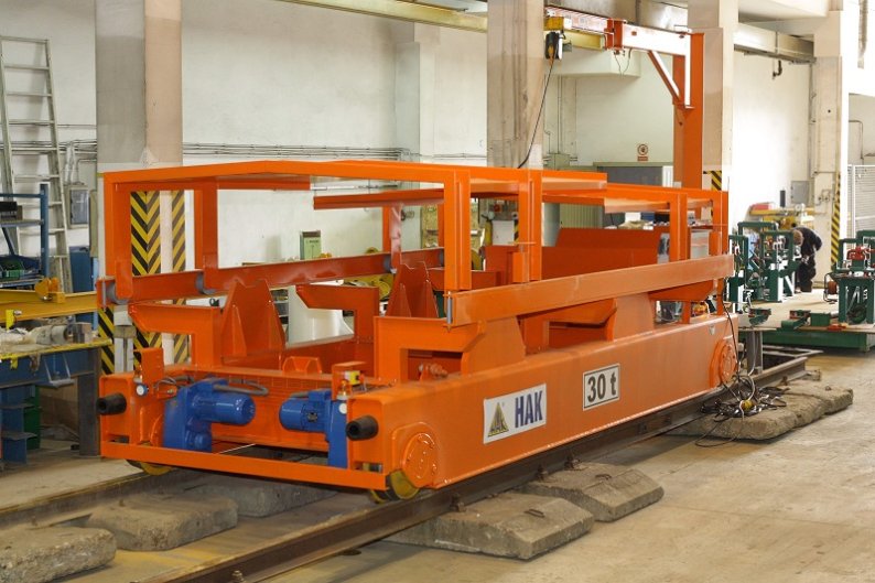 Rail Wagon for Slag Pots