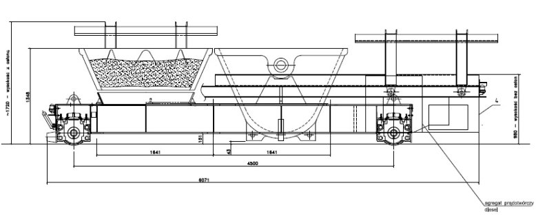 Rail Wagon for Slag Pots
