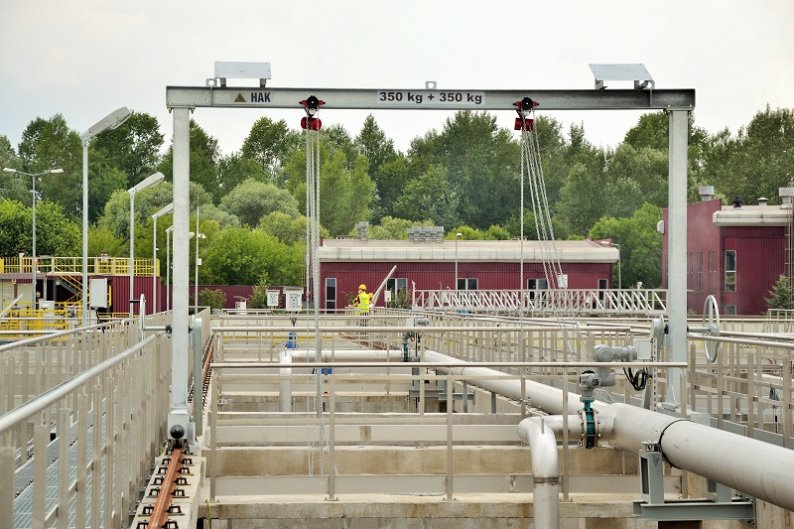 Suwnica ocynkowana do oczyszczalni ścieków