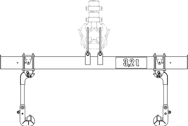 Electrically Rotated Beam for Transporting Drums