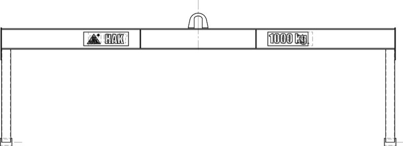 Spreader with Rigid Tie Rods