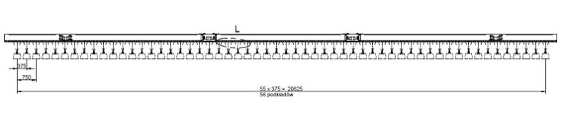 Sleeper transport lifting beam