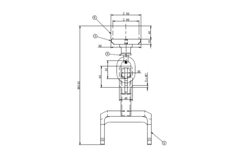 Hook for Transporting Valves