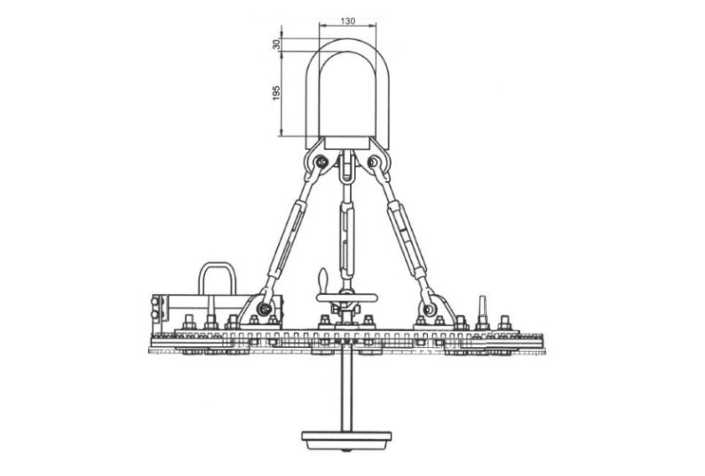 Engine transport grab