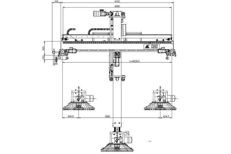 System technologiczny automatycznego zacierania betonu