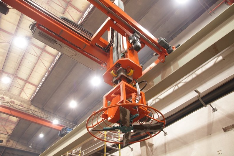 Realizacja - system technologiczny automatycznego zacierania betonu
