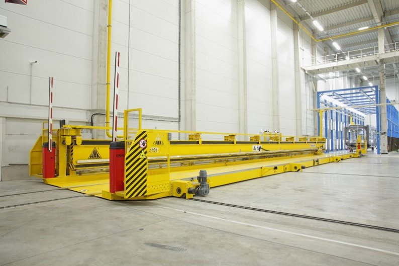 Realizacja - system automatycznego transportu pudeł wagonów