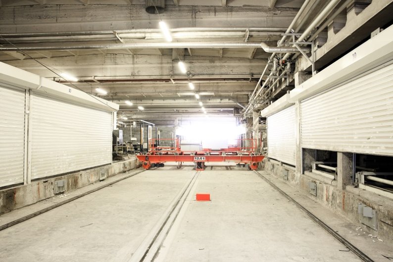 Realizacja - system transportu form odlewniczych