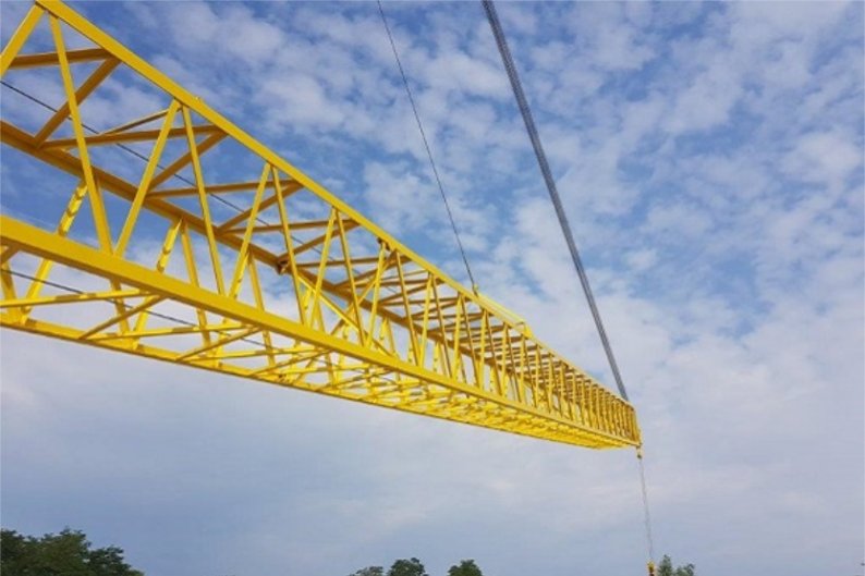 Żurawie wieżowe - naprawa i modernizacja konstrukcji