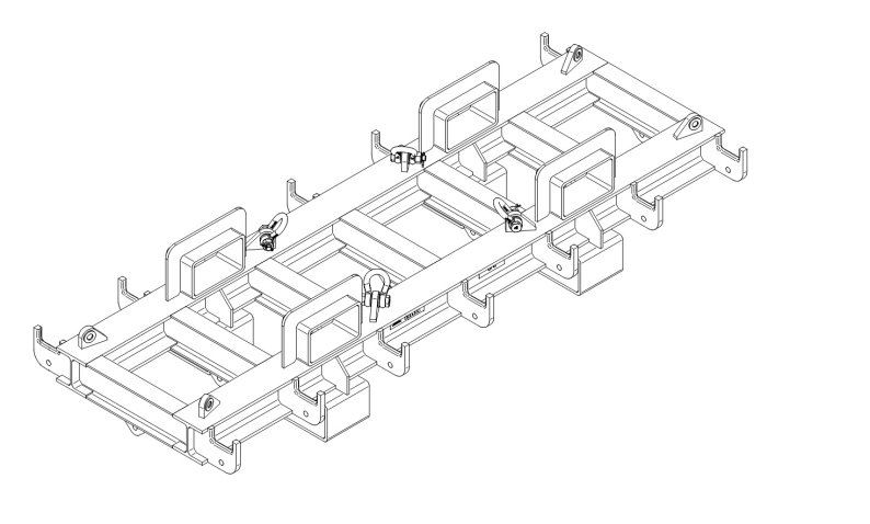 Beam for Transporting 8 Big Bags Simultaneously