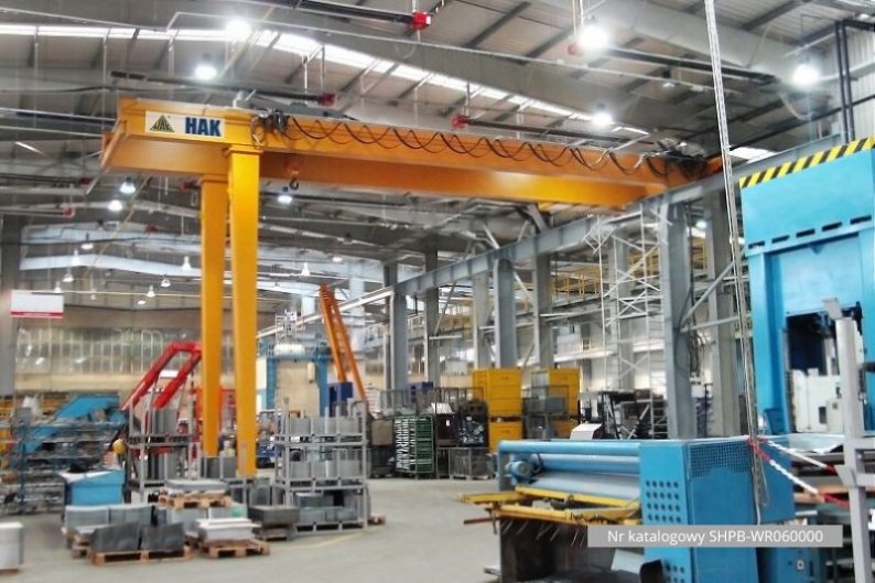 Semi-gantry cranes