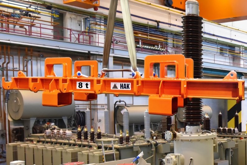 Beam for Transporting 8 Big Bags Simultaneously