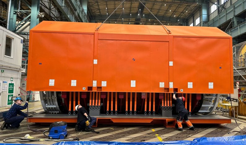 Realizacja - rama transportowa do rdzenia uzwojonego