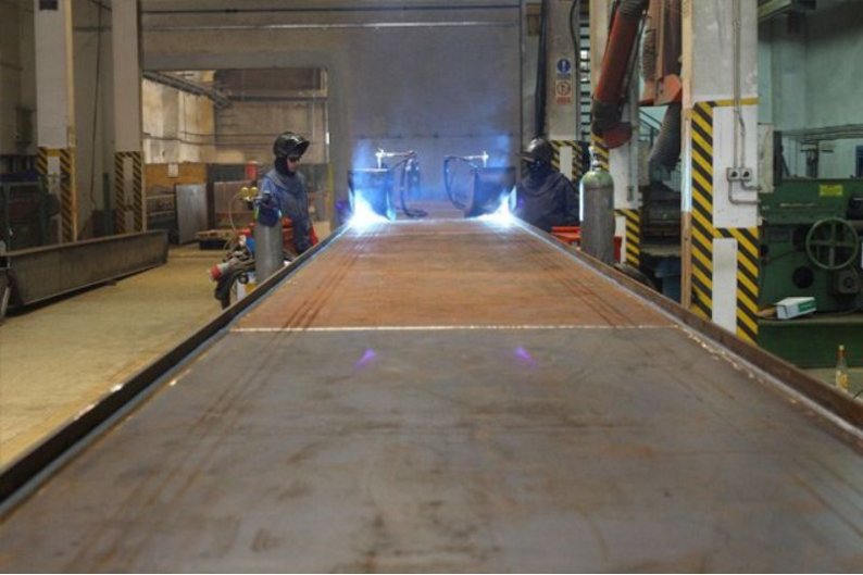 Welded steel structures