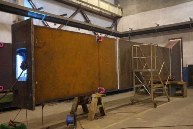 Welded steel structures