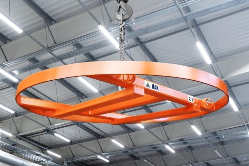 Trawersa kołowa do transportu big-bag