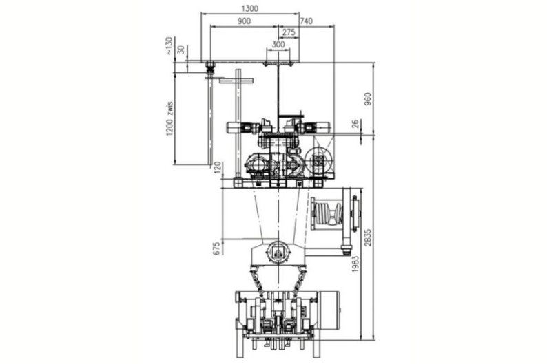 Rail transport grab assembly