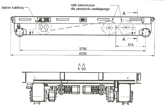 Universal Rail Car 60t