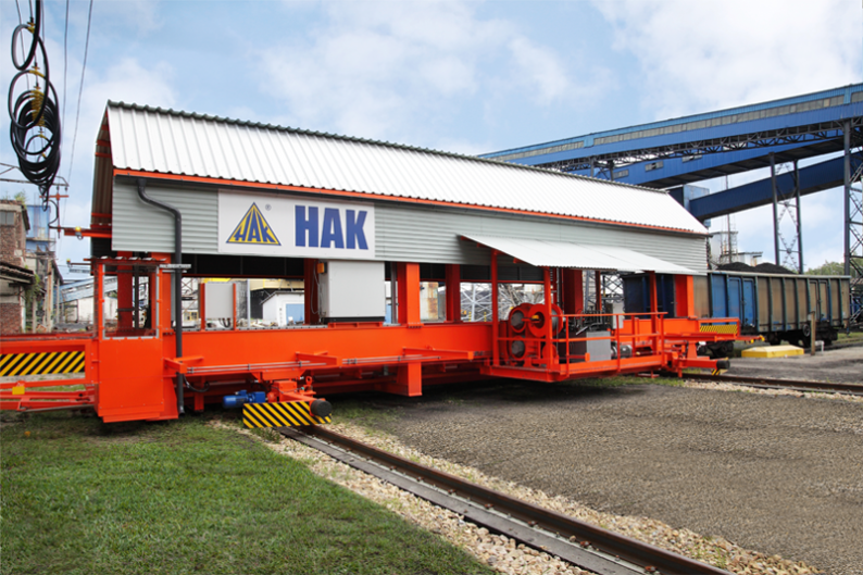 Przesuwnica wagonowa 100t