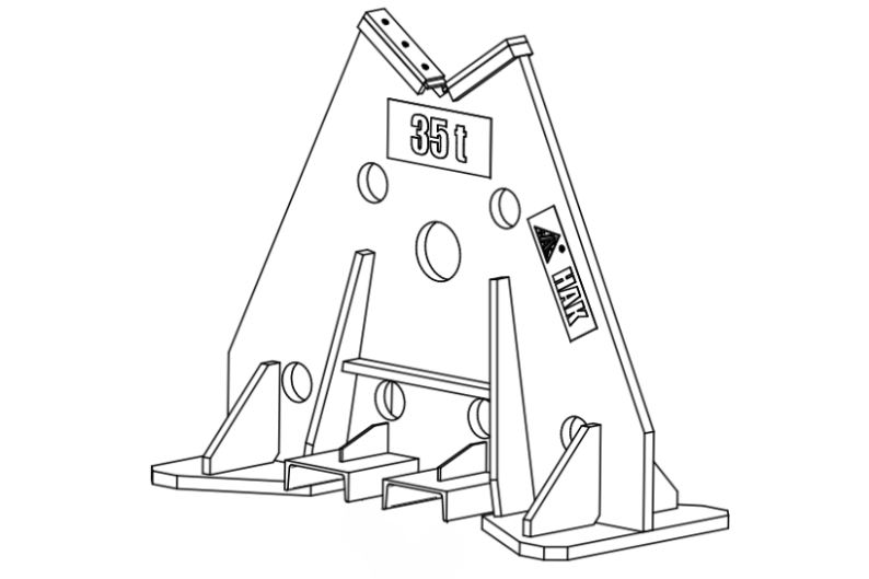 Stojaki pod wirniki