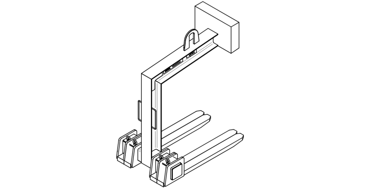 Heavy-duty pallet grab