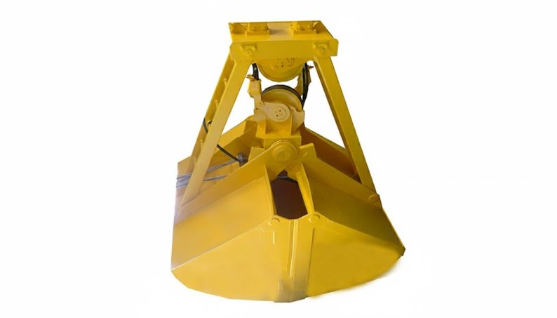 Czerpak mechaniczny dwułupinowy czterolinowy CM4G-0,8