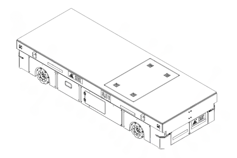 Samojezdny omnikierunkowy wóz transportowy