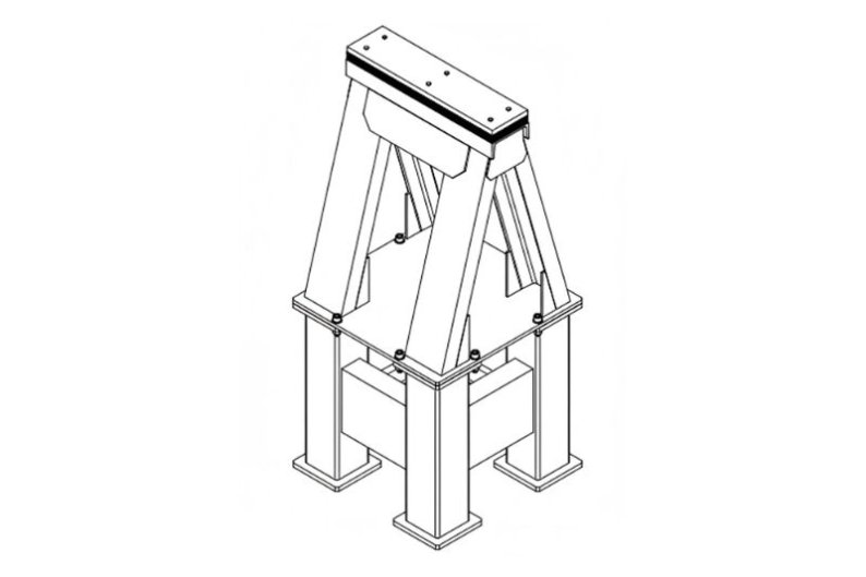 Stojaki podporowe do obudów turbin parowych