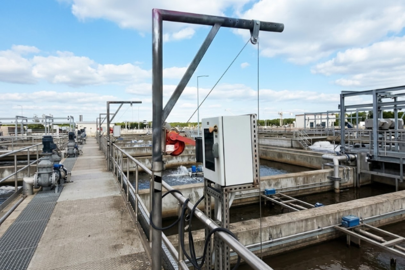 Cranes for Wastewater Treatment Plants TYPE ZOS