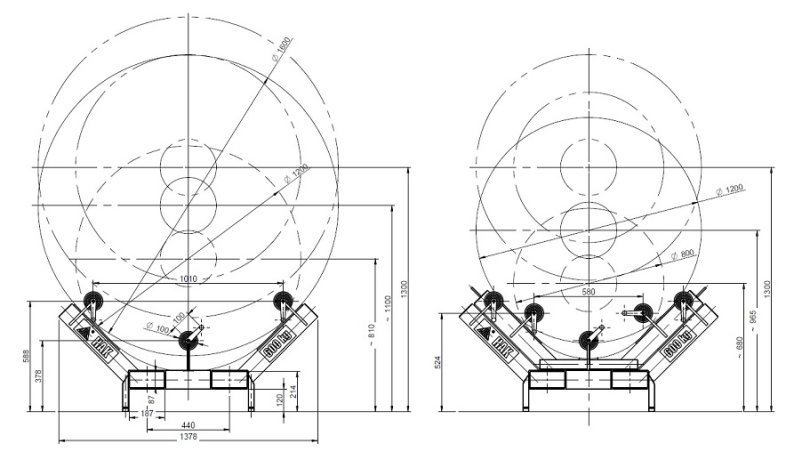 Forklift Handle Adapter for Coils