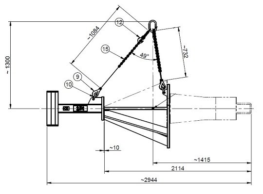 Shaft Handling Attachment