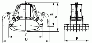 Chwytaki specjalne elektro-hydrauliczne PEH-100