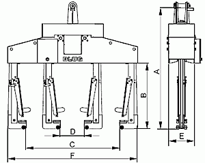 Chwytaki specjalne elektro-mechaniczne PEB-200