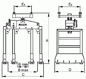 Chwytaki specjalne elektro-mechaniczne PED-201