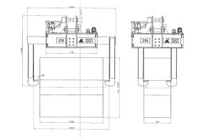 Chwytak elektromechaniczny do kręgów blach Q=25t
