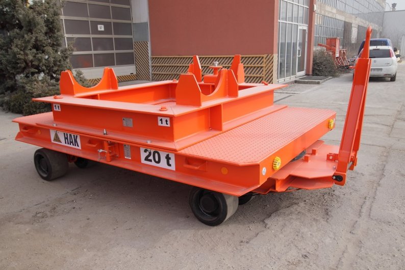 Wóz transportowy do rolek młyna węglowego