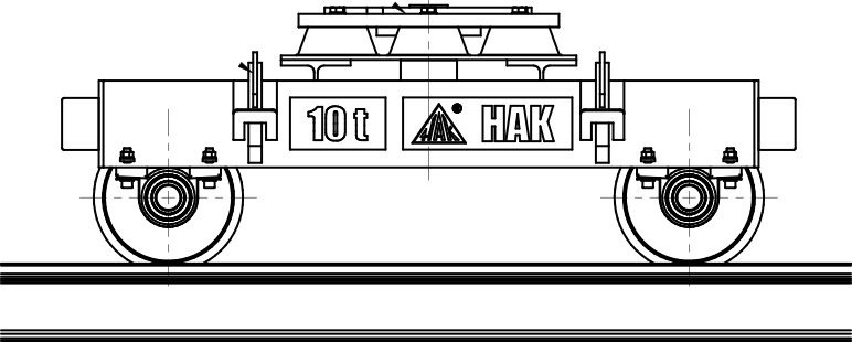 Wózek technologiczny 10t
