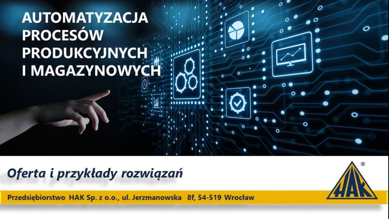 Automatyzacja procesów produkcyjnych i magazynowych 