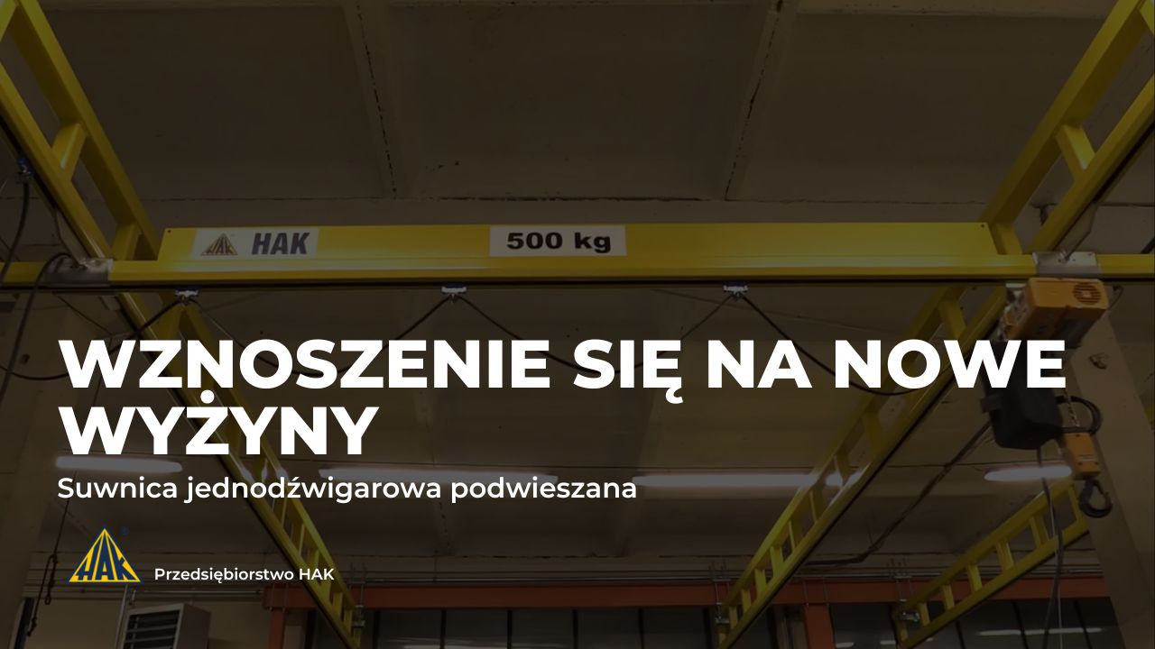 Suwnica jednodźwigarowa 