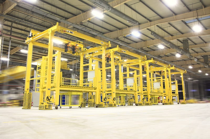 Wyposażenie linii technologicznej produkcji generatorów